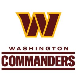 Washington Commanders Logo amp Wordmark SVG