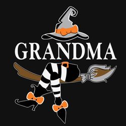 Personalized grandma Witch Halloween grandmother svg files for cricut