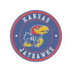 NCAA Logo Embroidery Files, NCAA Kansas Jayhawks Embroidery Designs, Kansas Jayhawks Machine Embroidery Designs