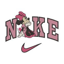 Nike Minnie Mouse Embroidery Designs, Nike Disney Embroidery Design File Instant Download 1,Embroidery design,Embroidery