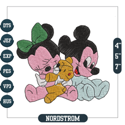 Mickey And Friend Embroidery File