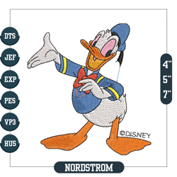Introducing Donald Duck Embroidery
