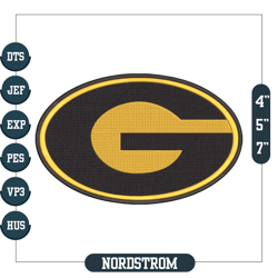Grambling State Embroidery Designs, NCAA Logo Embroidery Files, NCAA Grambling