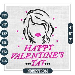 Happy Valentine Tay Taylor Swift Embroidery