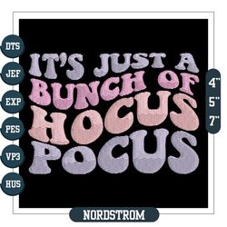 It's Just A Bunch Of Hocus Focus Embroidery