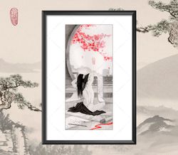 Art Print Mark it inspired by Mo Dao Zu Shi / A4 / Forget About Regrets / Lan Wangji / Wei Wuxian