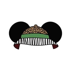 animal kingdom wild mickey mouse hat svg
