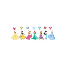 mouse balloon disney princesses png
