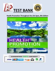 Health Promotion Throughout the Life Span, 8th Edition