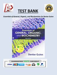 Essentials of General, Organic, and Biochemistry 3e Denise Guinn