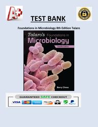 Foundations in Microbiology 8th Edition Talaro
