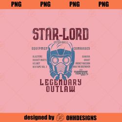 Marvel Guardians Of The Galaxy Vol 2 StarLord Schematic  PNG Download