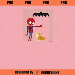 Marvel SpiderMan Far From Home Corgi In The Rain  PNG Download