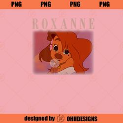 Disney A Goofy Movie Roxanne Vintage Valentine Portrait Premium PNG Download
