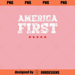 America First ProTrump Men Women PNG Download