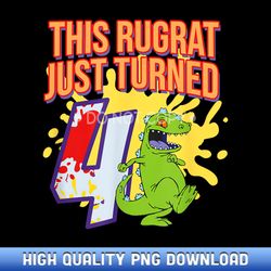 Mademark x Rugrats - This Rugrat Just Turned 4 - 4th Birthday Party - Artisanal Sublimation PNG Artworks - Explore the S