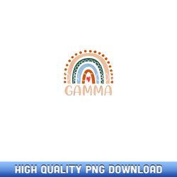 Gamma Rainbow Grandma Cute Mothers Day Funny Gamma - Artisanal Sublimation PNG Artworks - Reinvent Your Sublimation Expe