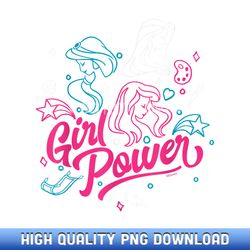 Disney Princess Jasmine Rapunzel Ariel Girl Power - High-Definition PNG Sublimation Designs - Spark Your Artistic Journe