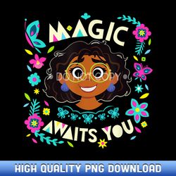 Disney Encanto Mirabel Magic Awaits You - Ready-to-Print Sublimation PNG Graphics