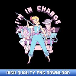 Disney Pixar Toy Story Little Bo Peep I'm In Charge - Instant Access Sublimation Designs