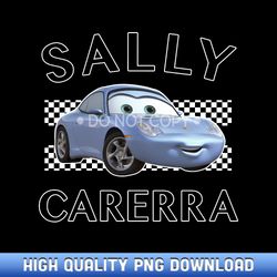 Disney Pixar Cars Sally Carerra Finish Graphic - Instant Access Sublimation Designs
