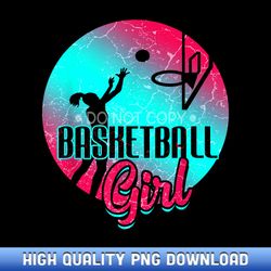 school basketball player play like a girl basketball - boutique sublimation download collection