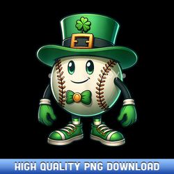 baseball leprechaun hat shamrock st patricks day - png sublimation masterpieces