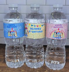 bluey inspired water bottle labels, bluey inspired water bottle wrap, bluey inspired water birthday labels, bluey favors