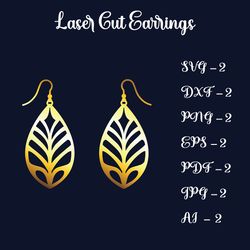 Decorative leaves Earrings