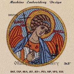 Guardian Angel machine embroidery design