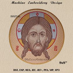 The Holy Face of Jesus Christ embroidery design
