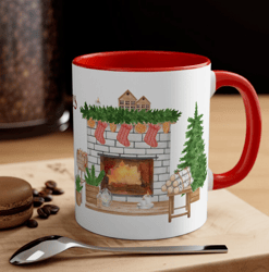 warm wishes christmas mug / christmas gift / cozy christmas gift / mug for gift / christmas gift / christmas mug