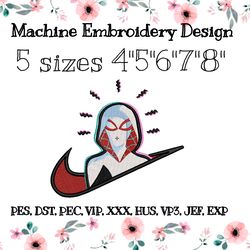 Nike embroidery design spider woman