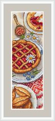 Kitchen Cross Stitch Pattern Pie Cross Stitch Pattern Cuisine Cross Stitch Pattern Russia Cross Stitch Pattern