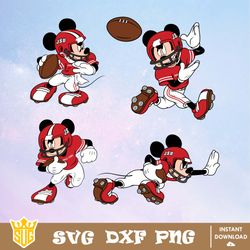 JSU Gamecocks Mickey Mouse Disney SVG, NCAA SVG, Disney SVG, Vector, Cricut, Cut Files, Clipart, Digital Download File