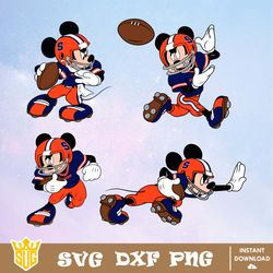 Syracuse Orange Mickey Mouse Disney SVG, NCAA SVG, Disney SVG, Vector, Cricut, Cut Files, Clipart, Digital Download File