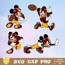Minnesota Golden Gophers Mickey Mouse Disney SVG, NCAA SVG, Disney SVG, Vector, Cricut, Cut Files, Clipart, Digital File