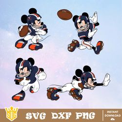 Virginia Cavaliers Mickey Mouse Disney SVG, NCAA SVG, Disney SVG, Vector, Cricut, Cut Files, Clipart, Digital Download