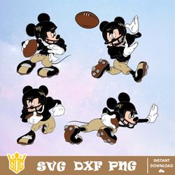 WFU Demon Deacons Mickey Mouse Disney SVG, NCAA SVG, Disney SVG, Vector, Cricut, Cut Files, Clipart, Digital Download