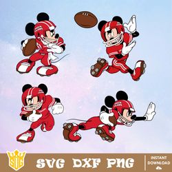 Louisiana Ragin' Cajuns Mickey Mouse Disney SVG, NCAA SVG, Disney SVG, Vector, Cricut, Cut Files, Clipart, Download File