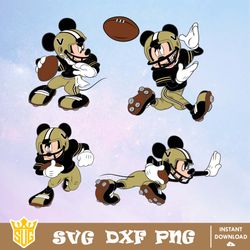 Vanderbilt Commodores Mickey Mouse Disney SVG, NCAA SVG, Disney SVG, Vector, Cricut, Cut Files, Clipart, Download File