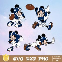 UConn Huskies Mickey Mouse Disney SVG, NCAA SVG, Disney SVG, Vector, Cricut, Cut Files, Clipart, Digital Download File