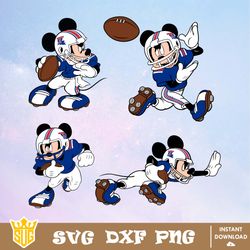 LA Tech Bulldogs Mickey Mouse Disney SVG, NCAA SVG, Disney SVG, Vector, Cricut, Cut Files, Clipart, Digital Download