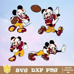 ULM Warhawks Mickey Mouse Disney SVG, NCAA SVG, Disney SVG, Vector, Cricut, Cut Files, Clipart, Silhouette, Digital File
