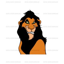 Scar Character The Lion King Disney Movies Svg