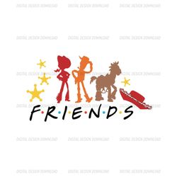 Sheriff Woody Friends Toy Story Disney Pixar SVG Cut File