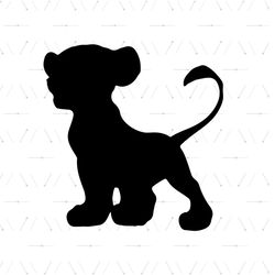 The Lion King Cartoon Simba Magic Band Vector SVG