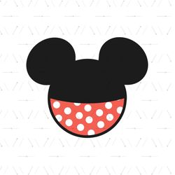 Mickey Mouse Pant Head Disney Cartoon SVG