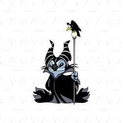 Bad Witch Maleficent Stitch Disney Character SVG