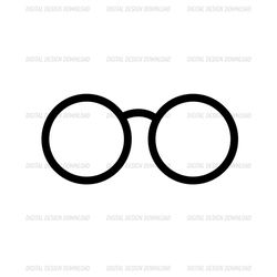 Harry Potter Glasses Vector Harry Potter Movie SVG